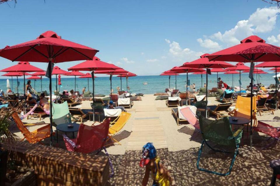 Apartment By The Beach With Amazing Sea View Peraia  Exterior photo